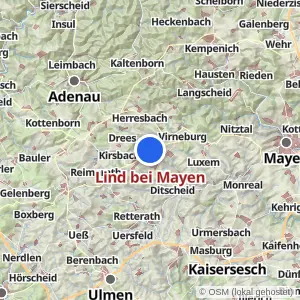 Kartenvorschau Lind bei Mayen
