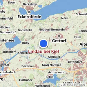 Kartenvorschau Lindau bei Kiel