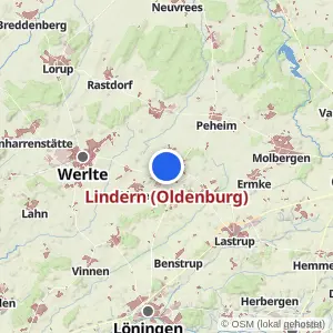 Kartenvorschau Lindern (Oldenburg)