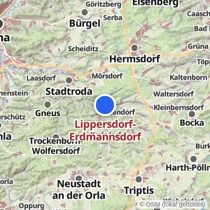 Kartenvorschau Lippersdorf-Erdmannsdorf