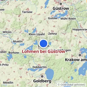 Kartenvorschau Lohmen bei Güstrow