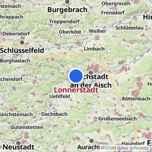 Kartenvorschau Lonnerstadt