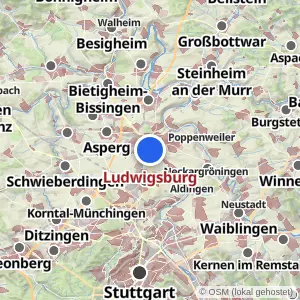 Kartenvorschau Ludwigsburg