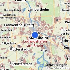 Kartenvorschau Ludwigshafen am Rhein