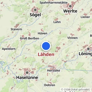 Kartenvorschau Lähden