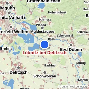 Kartenvorschau Löbnitz bei Delitzsch