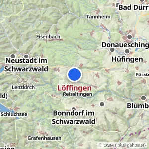Kartenvorschau Löffingen