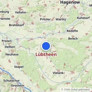 Kartenvorschau Lübtheen