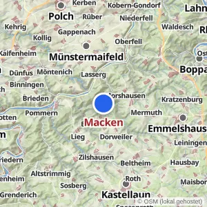 Kartenvorschau Macken