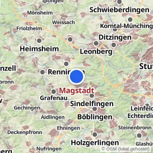 Kartenvorschau Magstadt