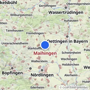 Kartenvorschau Maihingen
