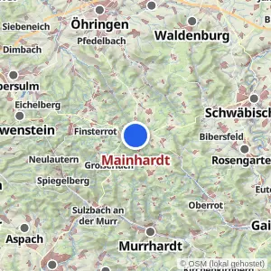 Kartenvorschau Mainhardt