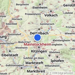 Kartenvorschau Mainstockheim