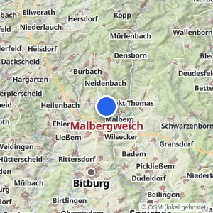 Kartenvorschau Malbergweich