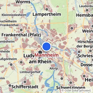 Kartenvorschau Mannheim