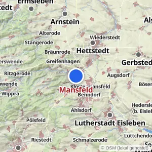 Kartenvorschau Mansfeld