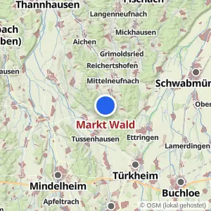 Kartenvorschau Markt Wald
