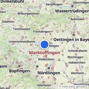 Kartenvorschau Marktoffingen