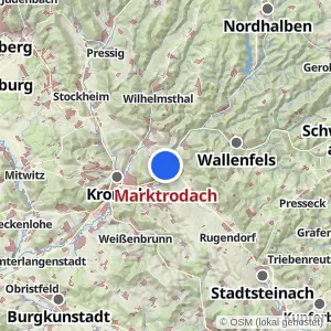 Kartenvorschau Marktrodach