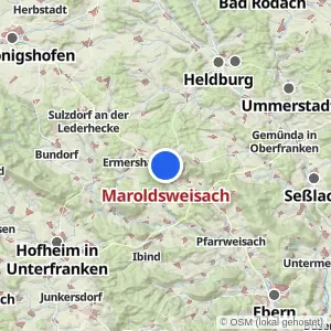 Kartenvorschau Maroldsweisach