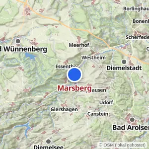 Kartenvorschau Marsberg