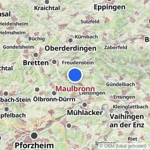 Kartenvorschau Maulbronn