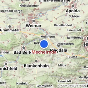 Kartenvorschau Mechelroda