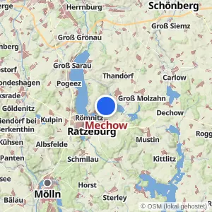 Kartenvorschau Mechow