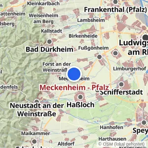Kartenvorschau Meckenheim - Pfalz