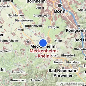 Kartenvorschau Meckenheim - Rheinl