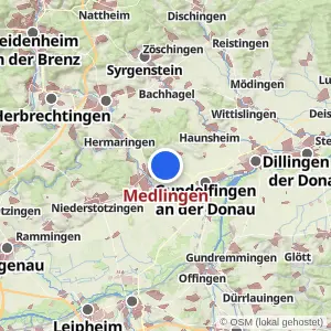 Kartenvorschau Medlingen