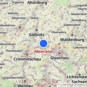 Kartenvorschau Meerane