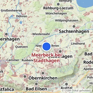 Kartenvorschau Meerbeck bei Stadthagen