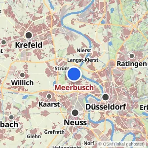Kartenvorschau Meerbusch