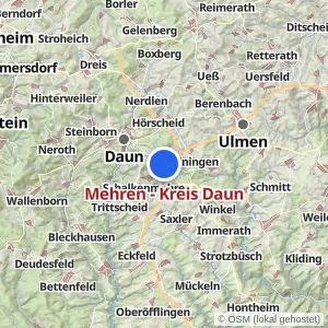 Kartenvorschau Mehren - Kreis Daun