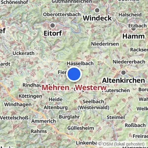 Kartenvorschau Mehren - Westerw