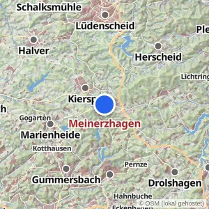 Kartenvorschau Meinerzhagen