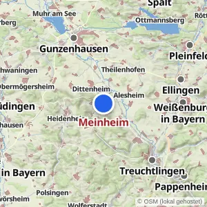 Kartenvorschau Meinheim