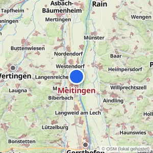 Kartenvorschau Meitingen