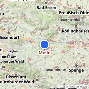 Kartenvorschau Melle