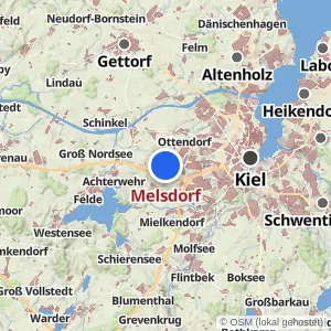 Kartenvorschau Melsdorf