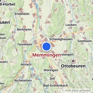 Kartenvorschau Memmingen