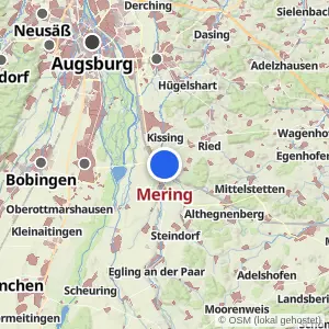 Kartenvorschau Mering