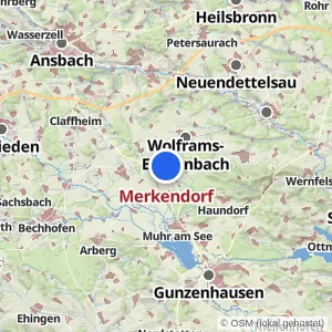 Kartenvorschau Merkendorf