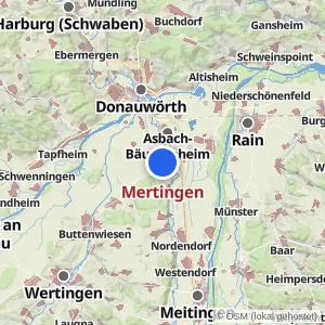 Kartenvorschau Mertingen