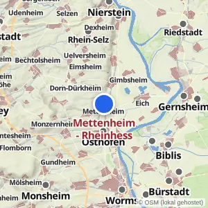 Kartenvorschau Mettenheim - Rheinhess