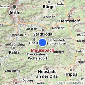 Kartenvorschau Meusebach