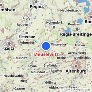 Kartenvorschau Meuselwitz