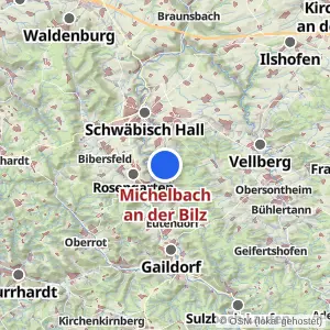 Kartenvorschau Michelbach an der Bilz