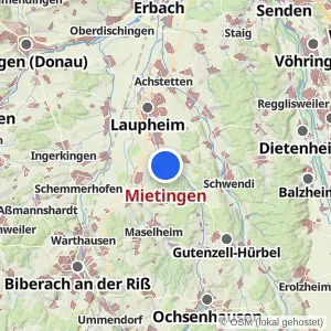 Kartenvorschau Mietingen